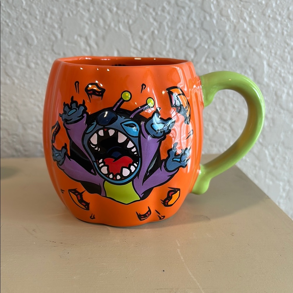 Colorful Alien Stitch Design Mug